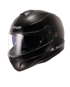 LS2 FF908 STROBE II Gloss Zwart-06 Systeemhelm