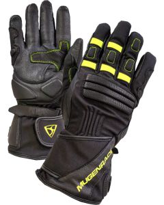 MUGENRACE Primo Winter Zwart Neon Gele Handschoenen
