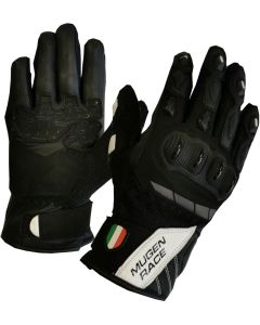 MUGENRACE Mia Kort Zwart Witte Handschoenen