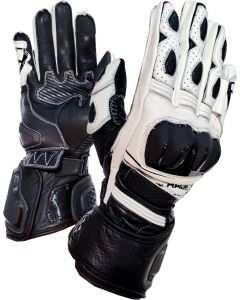 MUGENRACE Linea Sport Zwart Witte Handschoenen