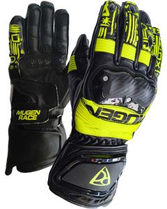 MUGENRACE Le-Vi Sport Zwart Neon Gele Handschoenen