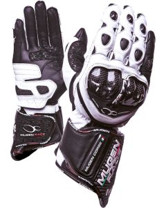 MUGENRACE Bornew Zwart Witte Handschoenen