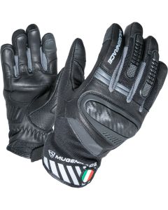 MUGENRACE Hai-Ko Zwart Grijze Handschoenen
