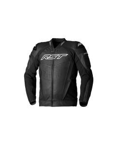 RST Tractech Evo 5 Leren Jas Zwart Zwart Zwart
