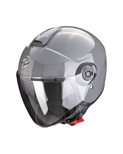 Scorpion Exo-City Ii Solid Cement Grey Jet Helm