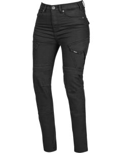 SECA Squadron Ladies Black Motorcycle Jeans
