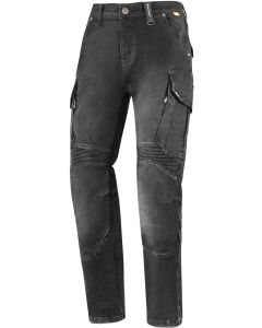 SECA Square II Black Motorcycle Jeans