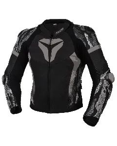 SECA SRS II Black Red Leather Jacket