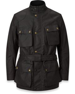 Belstaff Trialmaster Zwarte Gewaxte Jas