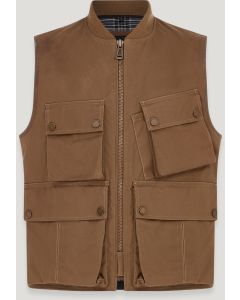 Belstaff Windermere Sand Motorcycle Vest
