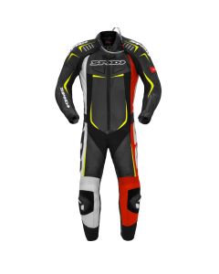 Spidi Track Wind Pro 1-Delig Pak Rood Geel Fluo
