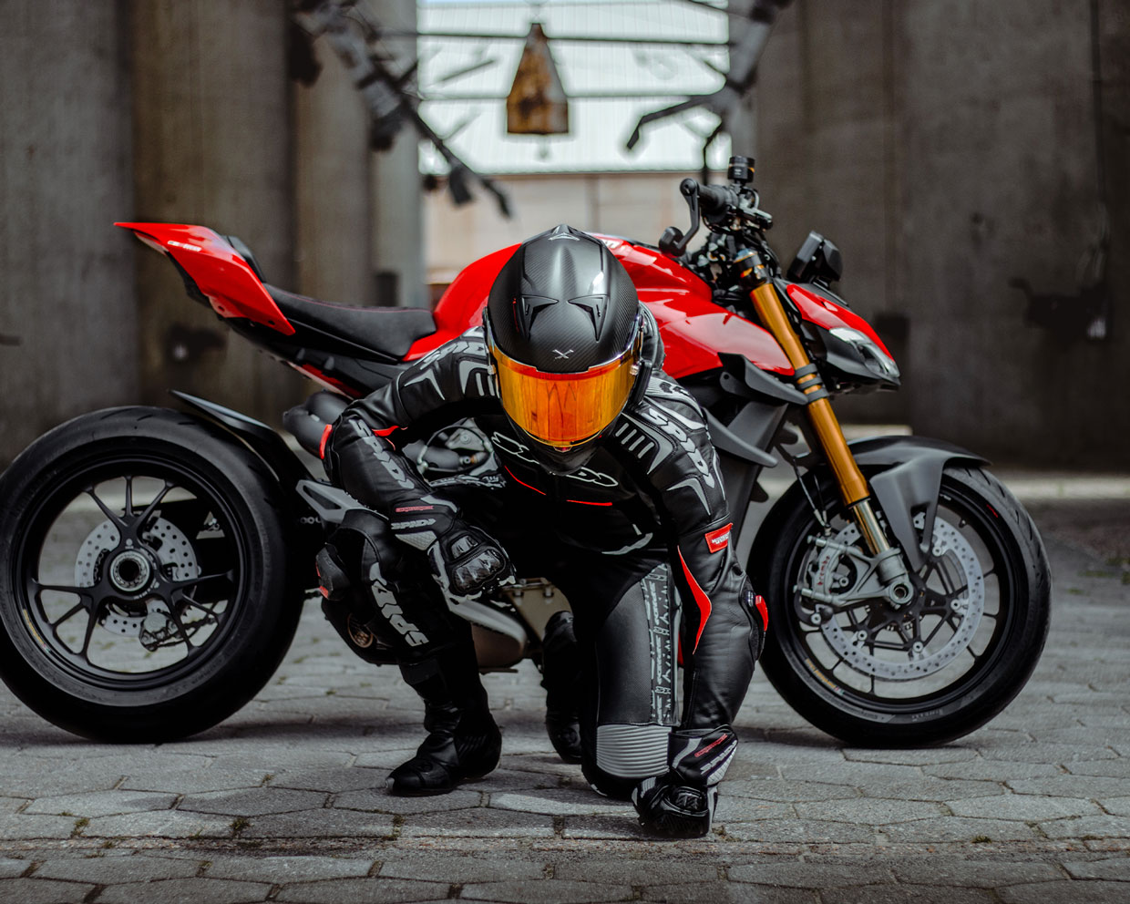 Motorcyclist Ducati