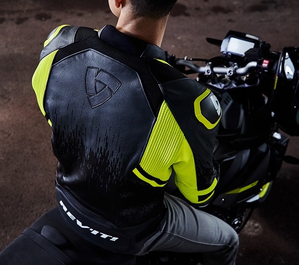 High-vis motorcycle clothing